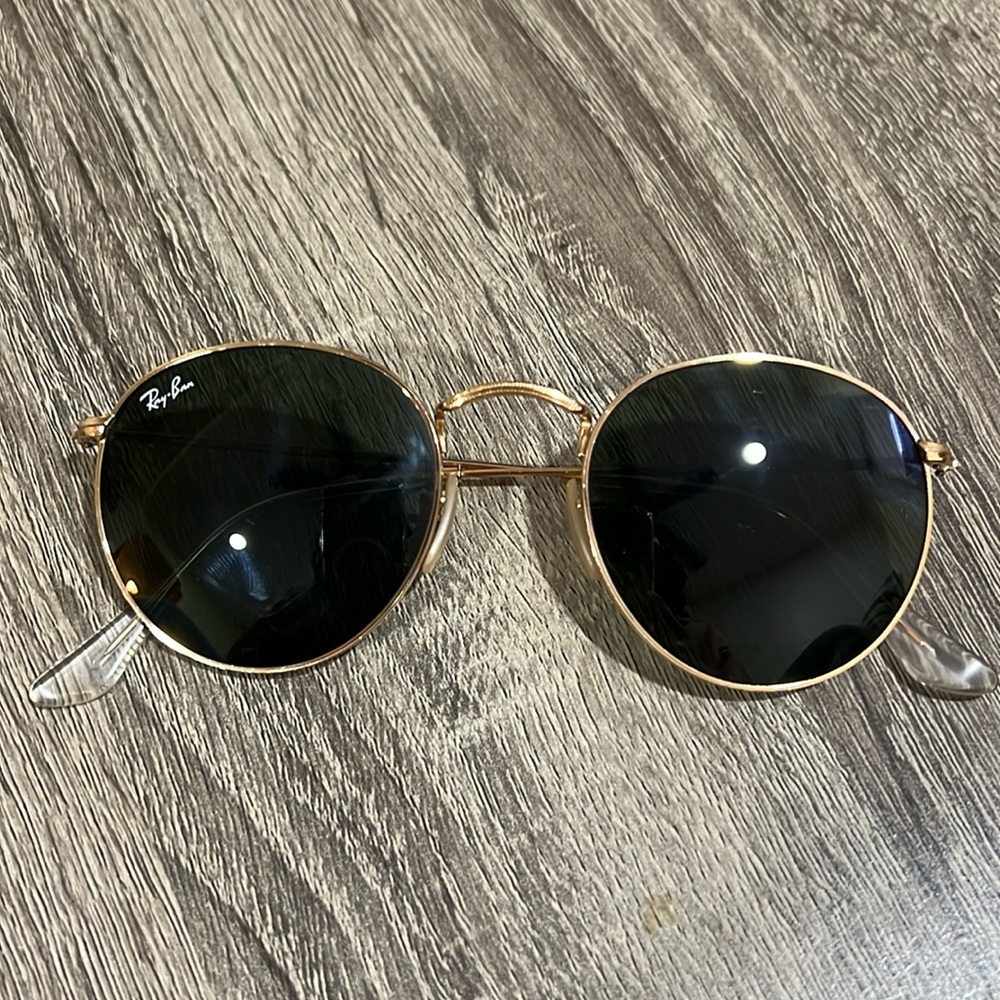 Ray Ban Round Metal Sunglasses